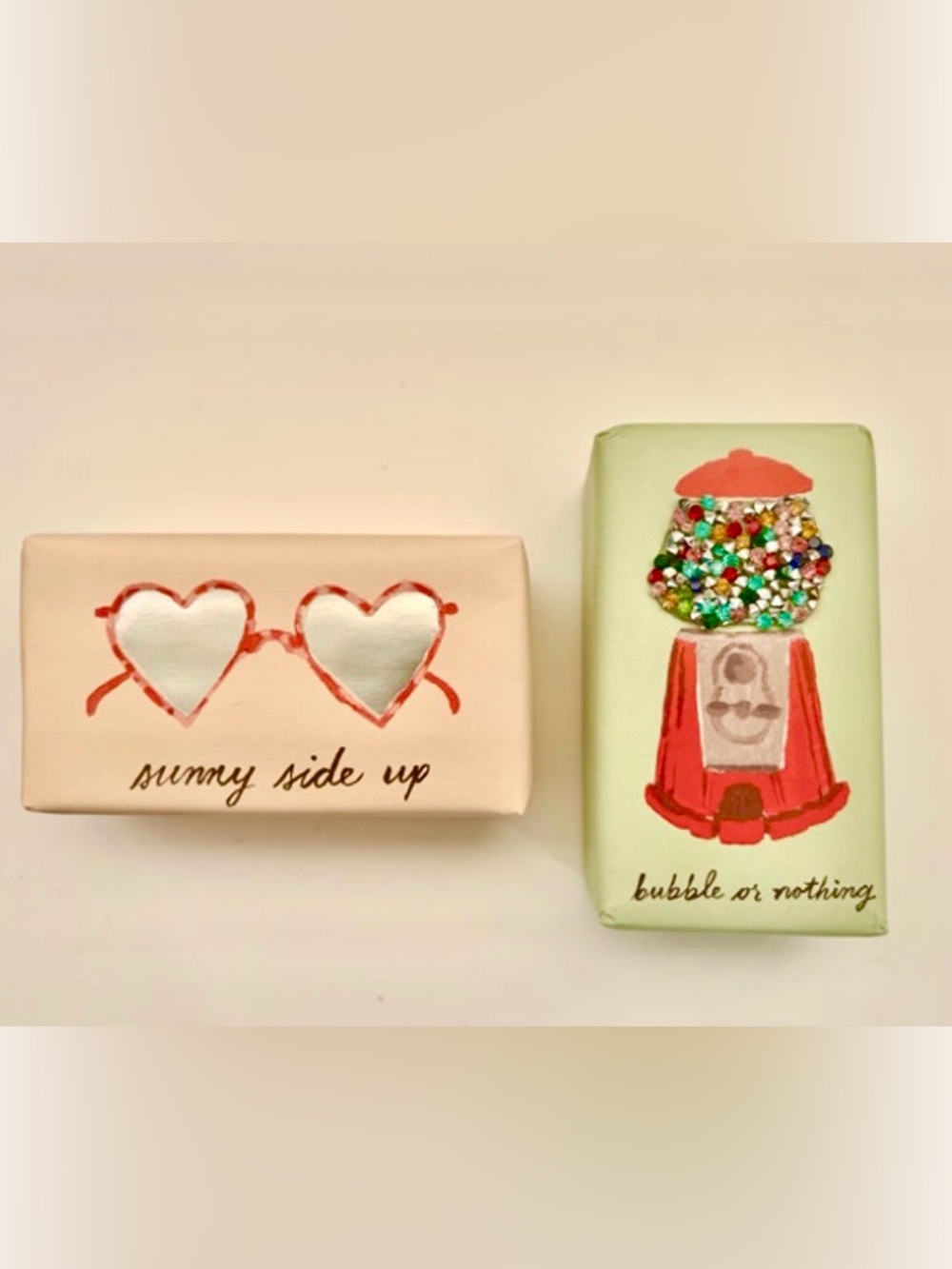 Anthropologie George & Viv Scented Bar Soaps Set of 2